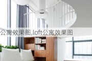 公寓效果图,loft公寓效果图