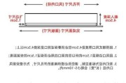 空调出风口尺寸,空调出风口尺寸规格表