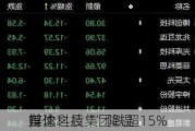 首次
辩论之后“”降温 
媒体科技集团跌超15%