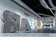 公司展厅设计效果图,装饰公司展厅设计效果图