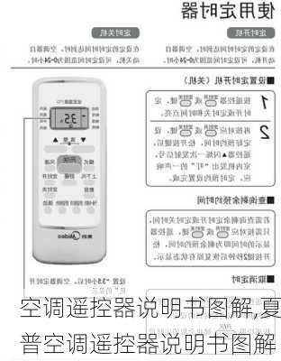 空调遥控器说明书图解,夏普空调遥控器说明书图解