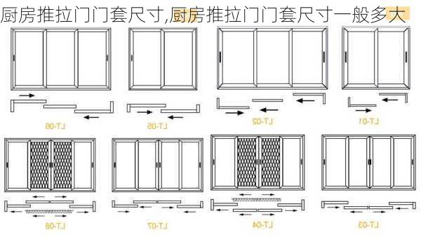 厨房推拉门门套尺寸,厨房推拉门门套尺寸一般多大