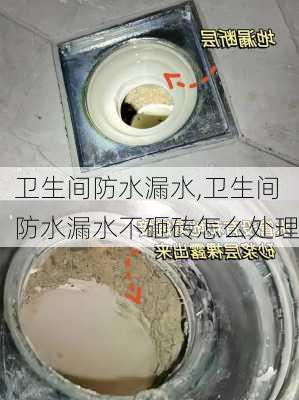 卫生间防水漏水,卫生间防水漏水不砸砖怎么处理