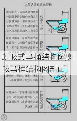 虹吸式马桶结构图,虹吸马桶结构图剖面