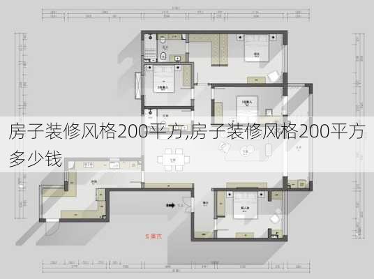 房子装修风格200平方,房子装修风格200平方多少钱