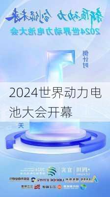 2024世界动力电池大会开幕