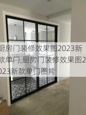 厨房门装修效果图2023新款单门,厨房门装修效果图2023新款单门图片