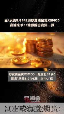 COMEX黄金期货：
突出或有支撑