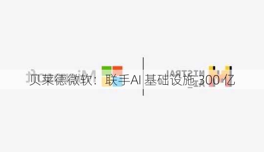 贝莱德微软：联手AI 基础设施 300 亿