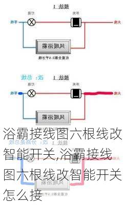 浴霸接线图六根线改智能开关,浴霸接线图六根线改智能开关怎么接