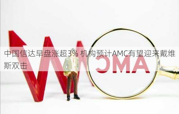 中国信达早盘涨超3% 机构预计AMC有望迎来戴维斯双击