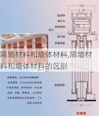 隔墙材料和墙体材料,隔墙材料和墙体材料的区别